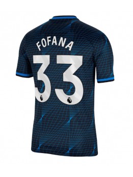 Chelsea Wesley Fofana #33 Replika Borta Kläder 2023-24 Kortärmad